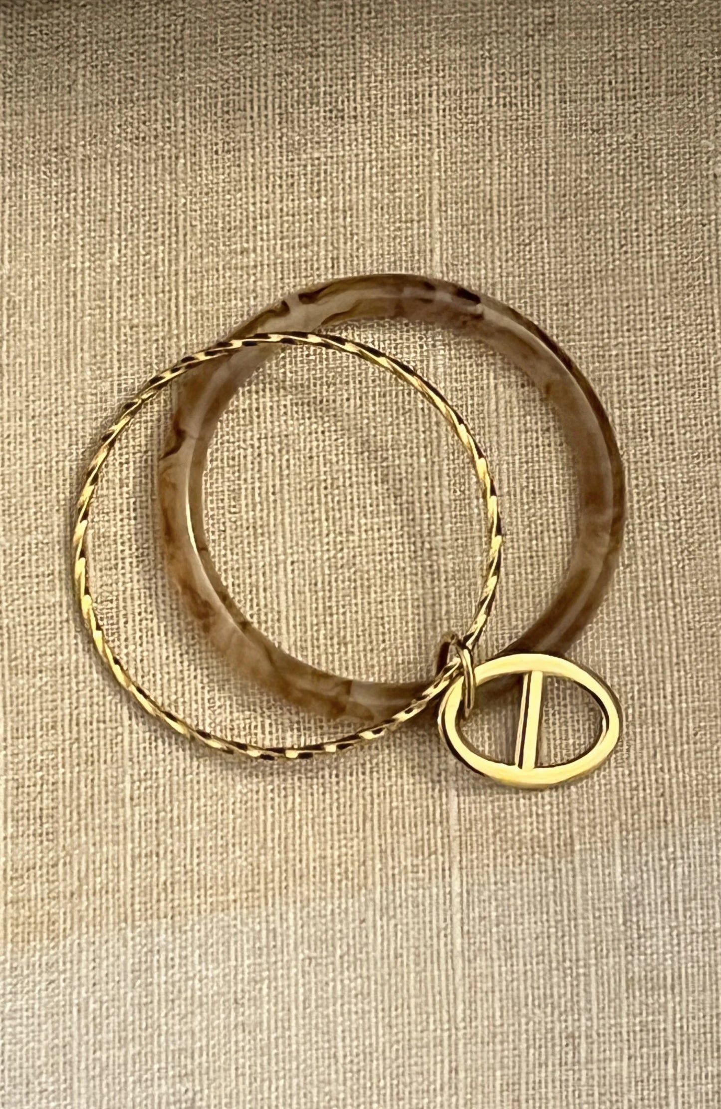 Leopard ring stainless steel Gold